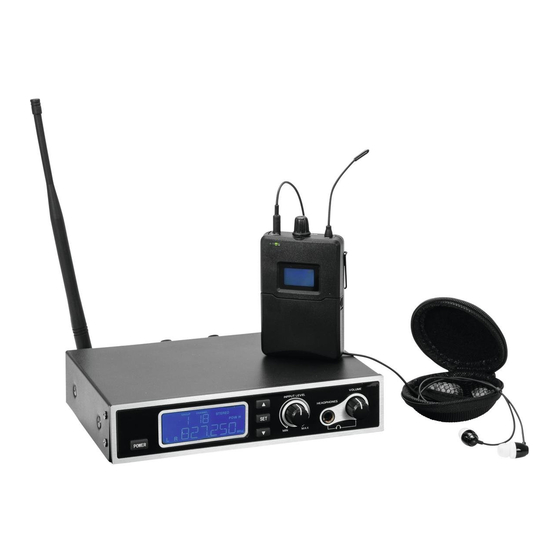 Omnitronic IEM-1000 Handbücher
