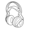 Stereokopfhörer Sony MDR-RF500K Bedienungsanleitung