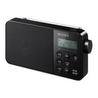 Sony XDR-S40DBP Bedienungsanleitung