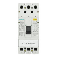 Siemens 3VF 6 Betriebsanleitung