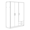 Möbel IKEA KULLEN AA-169426-4 Bedienungsanleitung