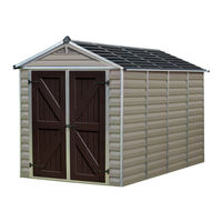 Palram Skylight Shed Montageanleitung