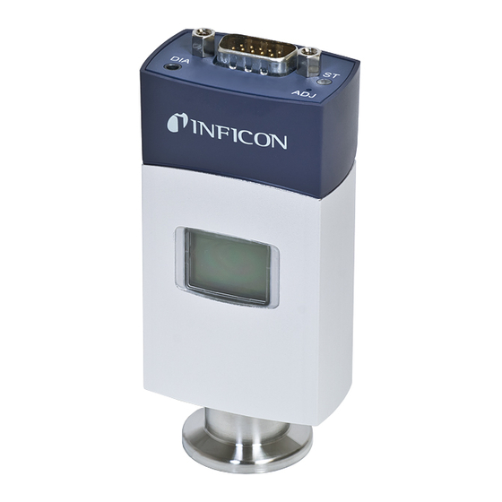 INFICON PCG55 Serie Handbücher