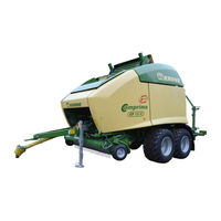 Krone COMPRIMA CF 155 XC Ergänzung Zur Betriebsanleitung
