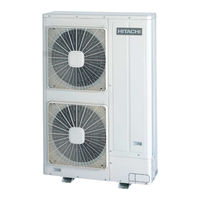 Hitachi IVX STANDARD Series Installationshandbuch