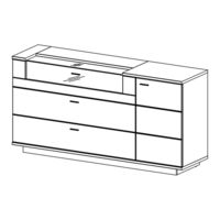 Mca Furniture LUTTICH LTT3K T01 Montageanweisung
