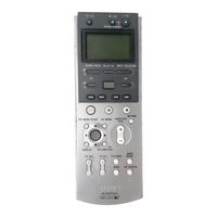 Sony RM-LJ312 Bedienungsanleitung