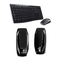 Logitech MKZ260 Wireless Combo mit Lautsprechern Handbuch
