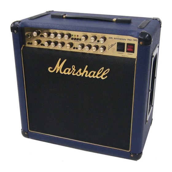Marshall 6100 Handbücher