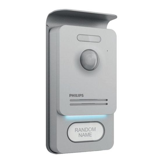 Philips WelcomeEye Connect Pro Handbücher