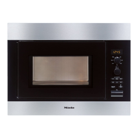 Miele m 8260 Handbücher
