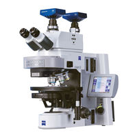 Zeiss Axio Imager 2 Kurzanleitung
