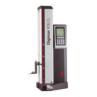 Mahr Digimar 816 CL Bedienungsanleitung