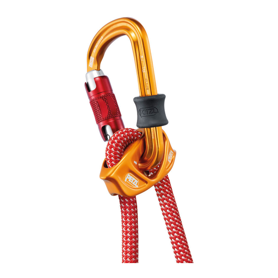 PETZL DUAL CONNECT VARIO Handbücher