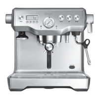 Sage Dual Boiler BES920 Bedienungsanleitung
