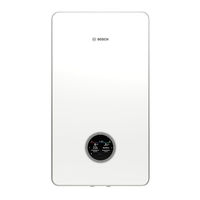 Bosch Condens 7800i W Installations- Und Wartungsanleitung Für Die Fachkraft