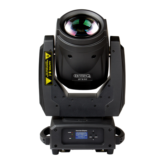 Briteq BTX 2R BEAM Handbücher