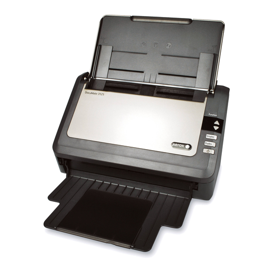 Xerox DocuMate 3125 Handbücher