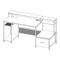 Tische Costway CB10576 Handbuch