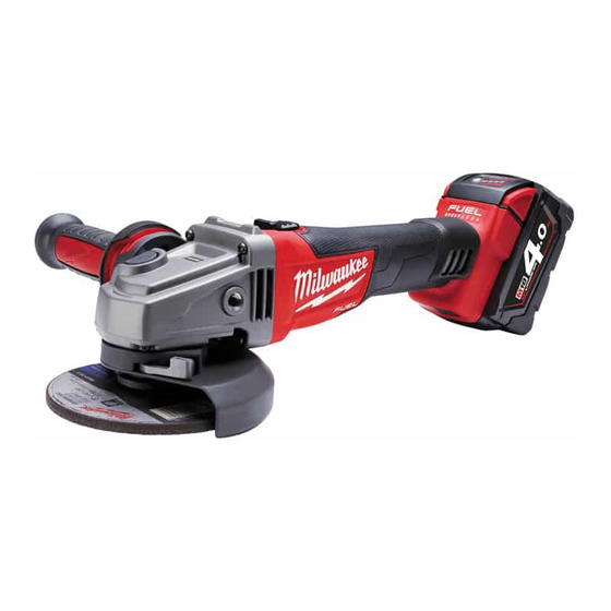 Milwaukee M18 CAG115X Handbücher