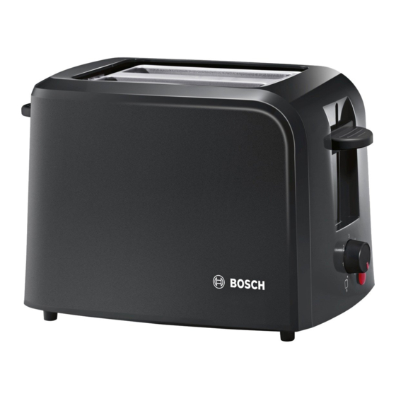 Bosch TAT3AG Serie Handbücher