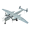 Flugzeugmodellen REVELL Heinkel He 219 A-7 A-5/A-2 late UHU Montageanleitung