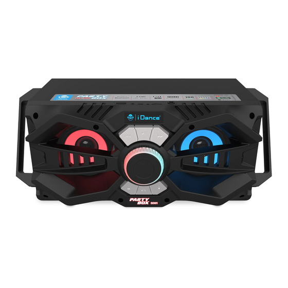 iDance PARTY BOX DJ301 Handbücher