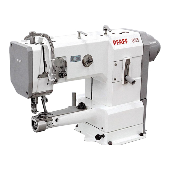 Pfaff 335 Handbücher