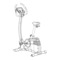 Heimtrainer Kettler Opal 709 Montageanleitung