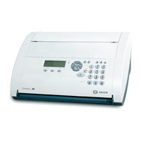 Sagem SPFX 30 Bedienungsanleitung
