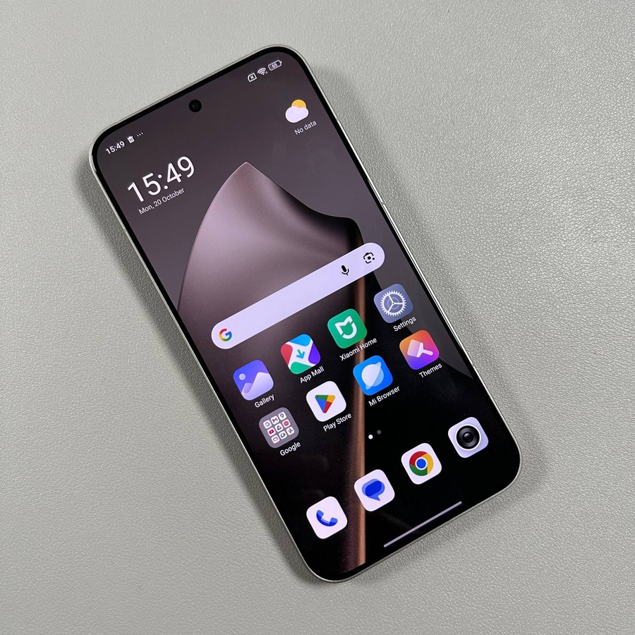 Xiaomi 15T Pro Gerät zeigt Einstellungsmenü