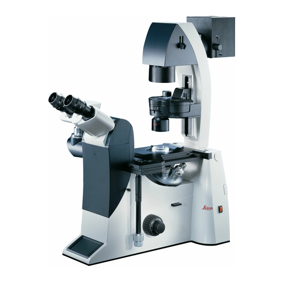 Leica DMI3000B Handbücher