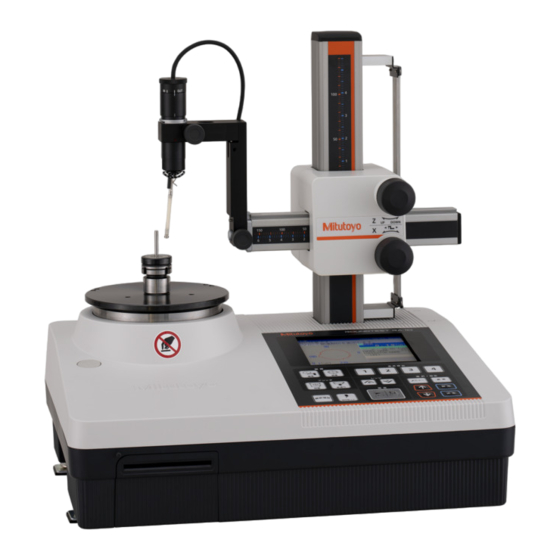 Mitutoyo RA-10 Handbücher