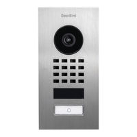 Doorbird D1101UV Installationsanleitung