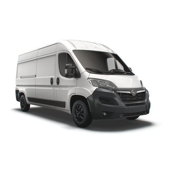 Opel MOVANO 2022 Handbücher