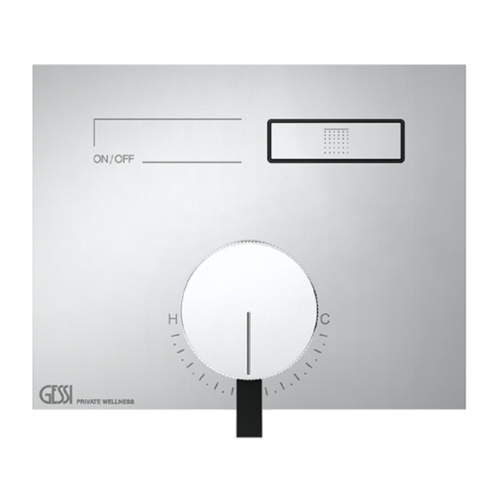 Gessi HI-FI 63061 Handbücher