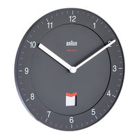 Braun BNC006 DCF Bedienungsanleitung