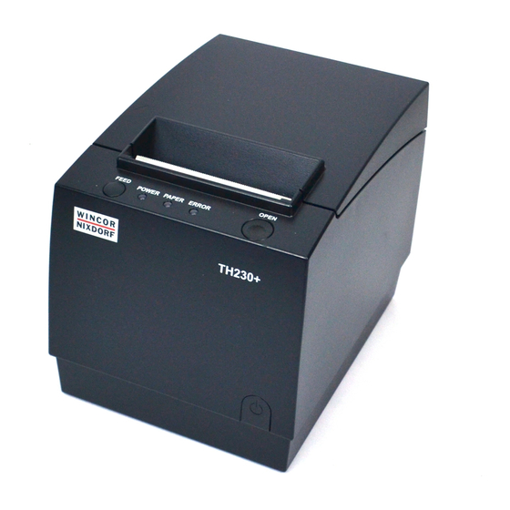 WINCOR NIXDORF TH230 KURZBESCHREIBUNG Pdf-Herunterladen | ManualsLib