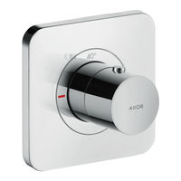 Hansgrohe AXOR Starck 10755-Serie Gebrauchsanleitung, Montageanleitung