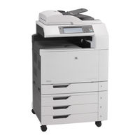 HP Color LaserJet CM6040 MFP Serie Kurzanleitung
