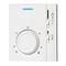 Thermostate Siemens RAB serie Installationsanleitung