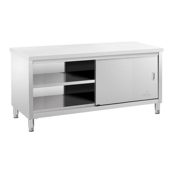 Royal Catering RCSSCB-180x70-E-B Handbücher
