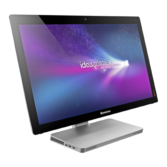 Lenovo IdeaCentre A720 Handbücher