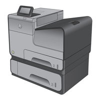 HP Officejet Enterprise Color MFP X585 Installationshandbuch