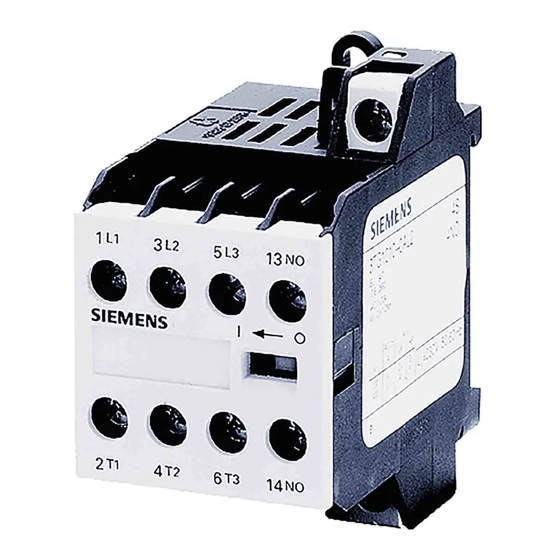 Siemens 5TT3 Handbücher