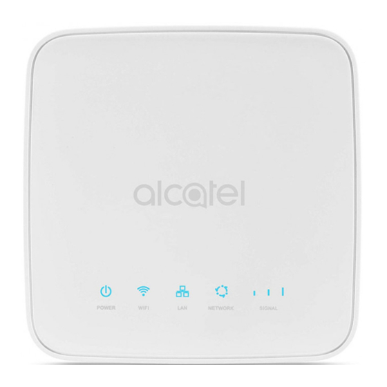 Alcatel Link Hub HH40v Handbücher