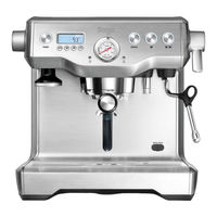 Sage Dual Boiler BES920 Kurzanleitung