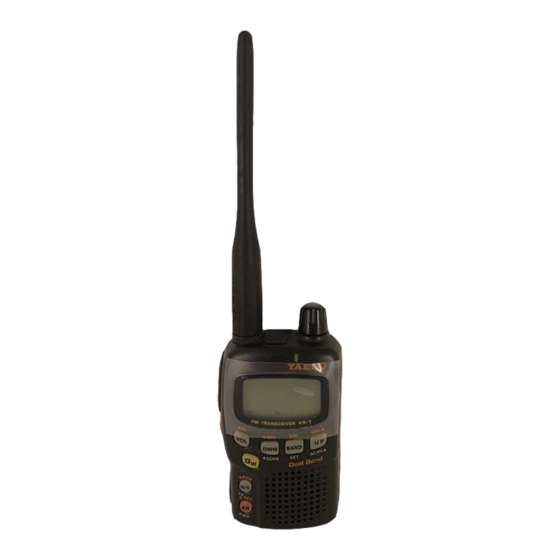 Yaesu VX-1R Handbücher