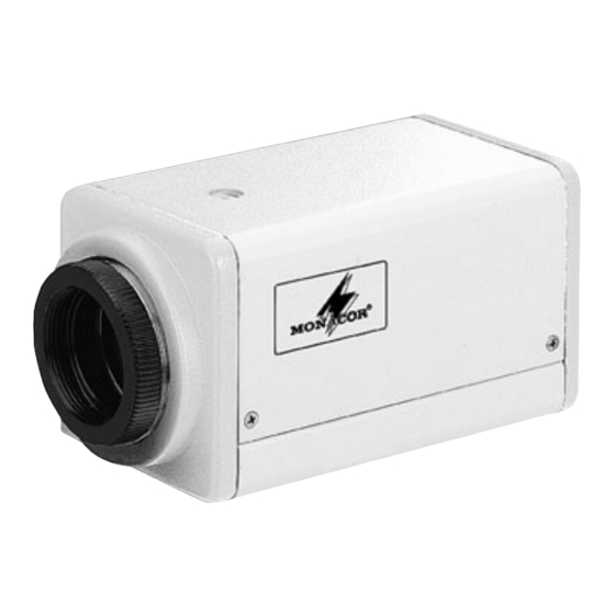 Monacor Security TVCCD-700COL Handbücher