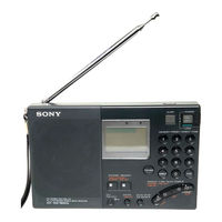 Sony ICF-SW7600G Bedienungsanleitung